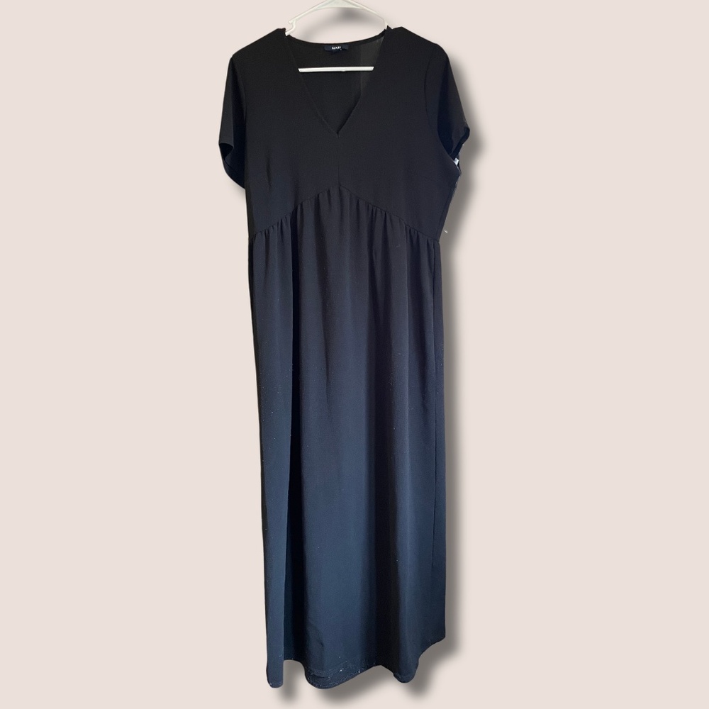 Long black dress, Kiabi brand, size 42 (US 10)